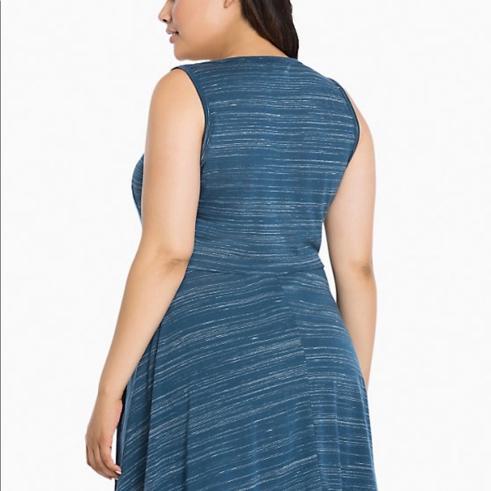 Speckle Hi-Lo Tank Top - Picture 4 of 5